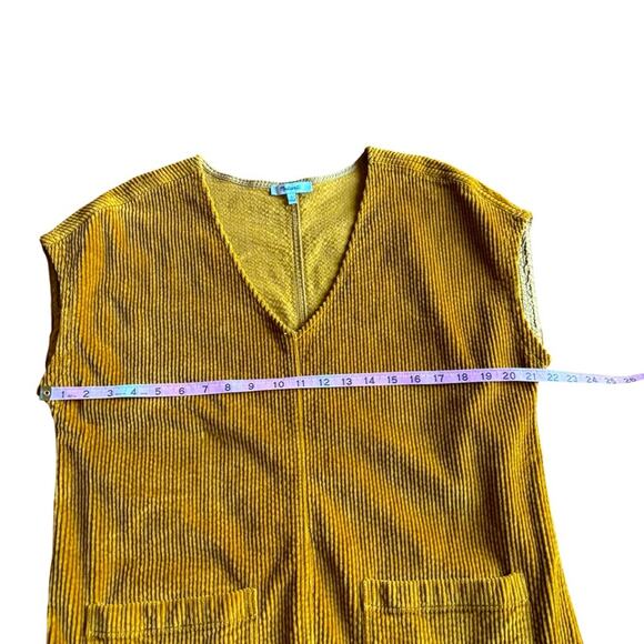 Madewell Corduroy Side-Button Shift Dress- Size Small - Picture 11 of 12